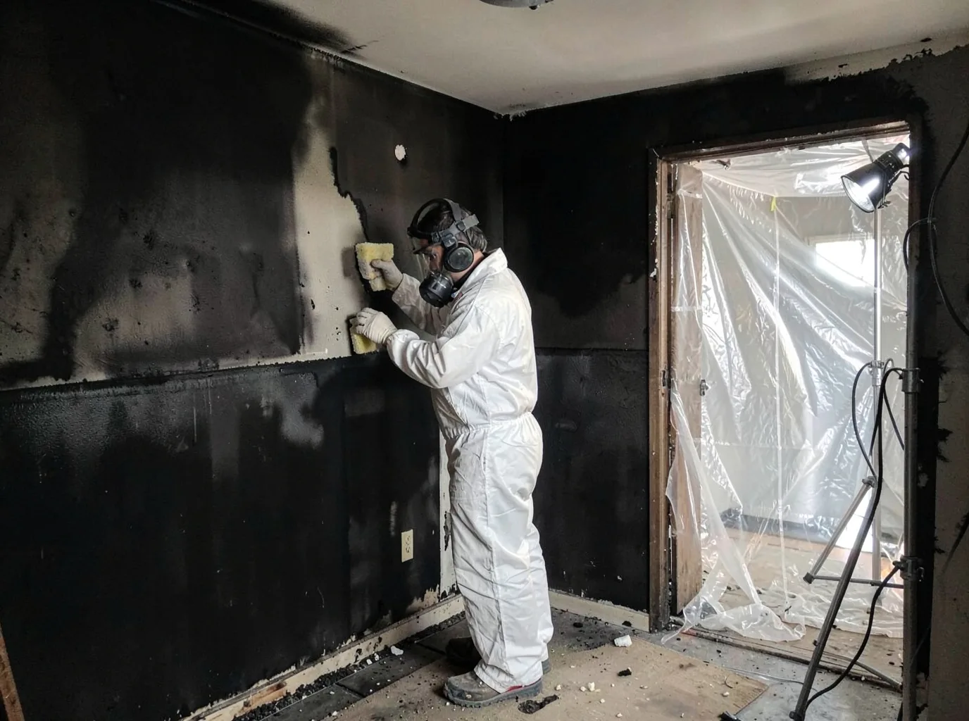 Fire Damage Restoration company in Little Lake, MI